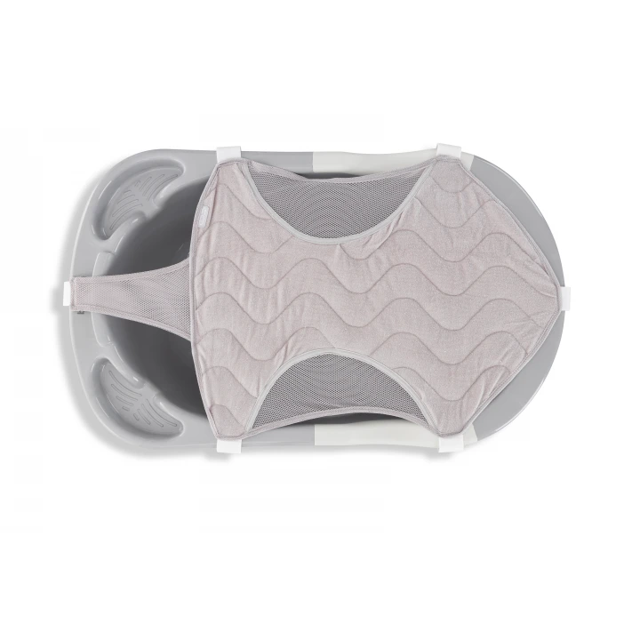 Babyjem Bebek Banyo Küvet Filesi Havlu Gri