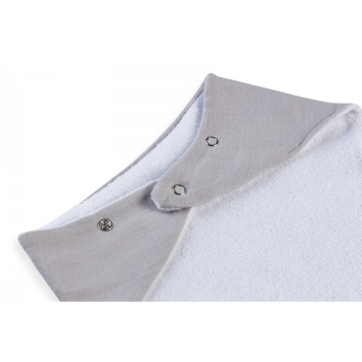 Babyjem Silikon Diş Kaşıyıcılı Müslin Önlük Gri