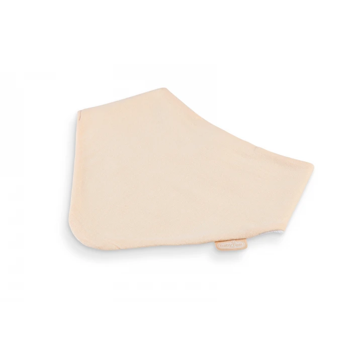 Babyjem Silikon Diş Kaşıyıcılı Müslin Önlük Somon