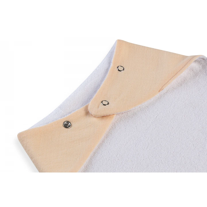 Babyjem Silikon Diş Kaşıyıcılı Müslin Önlük Somon