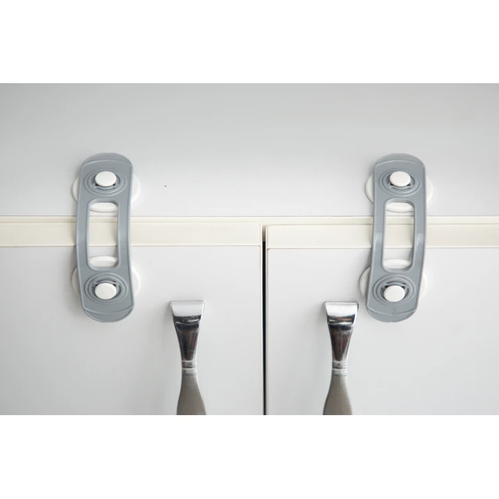 Babyjem Çok Fonksiyonlu Çocuk Güvenlik Kilit Seti 12 Adet Gri