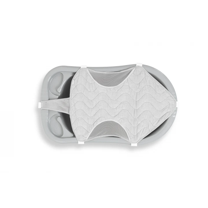 Babyjem Banyo Küvet Filesi Havlu Büyük Gri