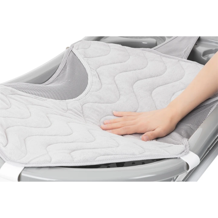 Babyjem Banyo Küvet Filesi Havlu Büyük Gri