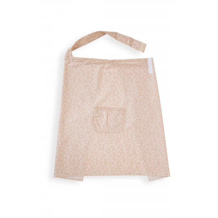 Babyjem Cepli Emzirme Önlüğü Somon Çiçek