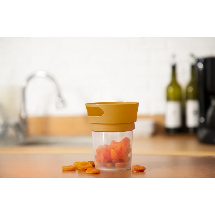 Babyjem Dökülmeyi Önleyen Bebek Alıştırma & Atıştırma Mama Kabı - Kayısı