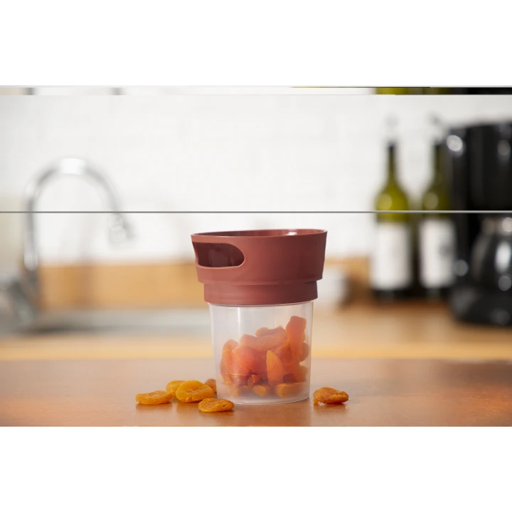 Babyjem Dökülmeyi Önleyen Bebek Alıştırma & Atıştırma Mama Kabı - Kiremit