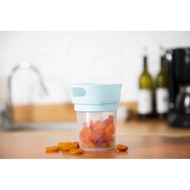 Babyjem Dökülmeyi Önleyen Bebek Alıştırma & Atıştırma Mama Kabı - Mavi İksir