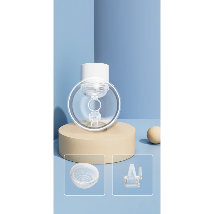 Babyjem Fonksiyonel Led Ekran Giyilebilir Göğüs & Süt Pompası