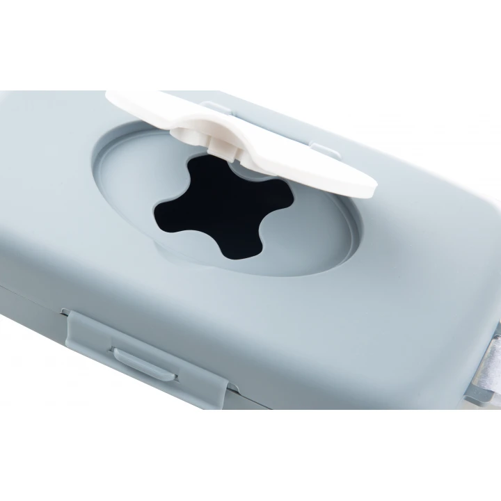 Babyjem Islak Mendil Kutusu Gri / Beyaz