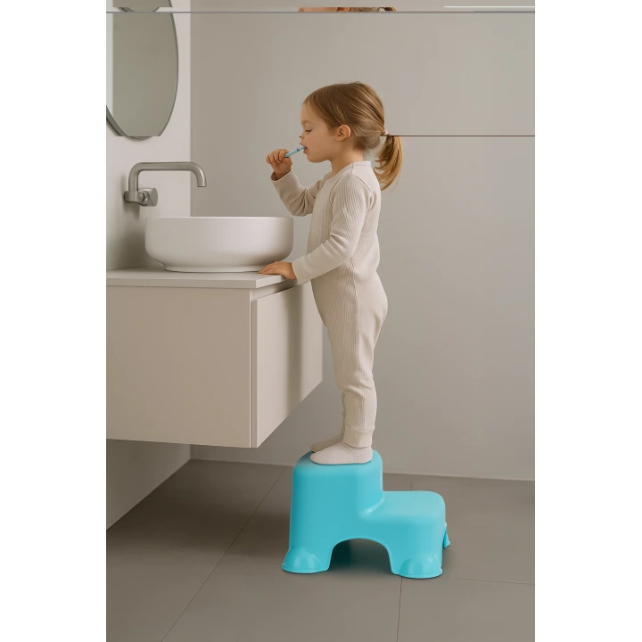 Babyjem Kaydırmaz Bebek Katlı Basamağı Mint Yeşili