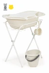 Babyjem Ayaklı Bebek Banyo Küvet Seti 7 Parça Kum Beji