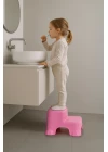 Babyjem Kaydırmaz Bebek Katlı Basamağı Pembe