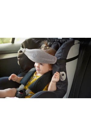 Babyjem Oto Koltuğu Baş Desteği Soft Gri Kadife