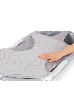 Babyjem Bebek Banyo Küvet Filesi Havlu Gri