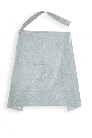 Babyjem Cepli Emzirme Önlüğü Yeşil Çiçek