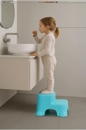 Babyjem Kaydırmaz Bebek Katlı Basamağı Mint Yeşili