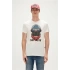 Bad Bear Reckless 0 Yaka Erkek Tshirt - Ekru