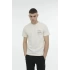 Lumberjack Kavinsky 11ct1112 0 Yaka Erkek Tshirt - Bej