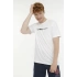 Lumberjack Ml Dima Logo 11ct1031 0 Yaka Ekrek Tshirt - Beyaz
