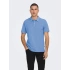 Only&sons 22021769 Yakali Erkek Tshirt - Mavi