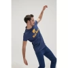Bad Bear The King Size 0 Yaka Erkek Tshirt - Indigo