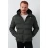 Lumberjack Sn22 Nolan Coat Erkek Mont - Koyu Haki
