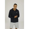 Lumberjack Sn72 Basic Full Zip Erkek Sweat - Lacivert