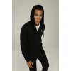 Lumberjack Sn72 Basic Full Zip Erkek Sweat - Siyah