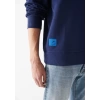 Mavi 0611018 Kapsonlu Erkek Sweat - Lacivert