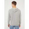 Mavi 065169 Kapsonlu Erkek Sweat - Gri