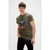 Bad Bear Reckless 0 Yaka Erkek Tshirt - Haki