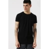 Bad Bear Solid 0 Yaka Erkek Tshirt - Siyah