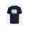 Jack&jones 12205065 0 Yaka Erkek Tshirt - Lacivert