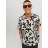 Jack&jones 12233544 Desenli Erkek Gomlek - Gri Desenli