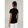 Lumberjack Ct122 0 Yaka Basic Bayan Body - Siyah