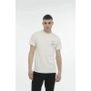 Lumberjack Kavinsky 11ct1112 0 Yaka Erkek Tshirt - Bej