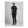 Jack&jones 12180891 Yakali Erkek Tshirt - Siyah