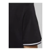 Jack&jones 12180891 Yakali Erkek Tshirt - Siyah