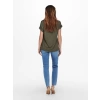 Only 15106662 0 Yaka Basic Bayan Body - Acik Haki