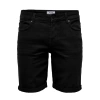 Only&sons 22014407 5 Cep Erkek Şort - Siyah