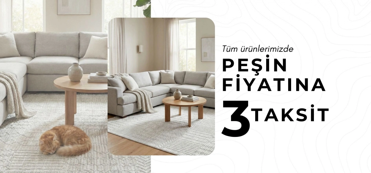 Peşin Fiyatına 3 Taksit