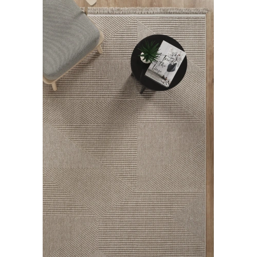 Arya Bej İskandinav Dekoratif Halı