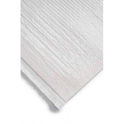 İnci Akrilik Halı Beyaz-Beyaz