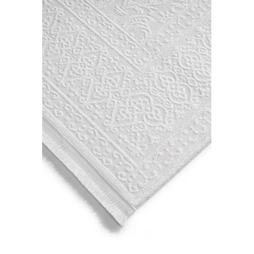 İnci Akrilik Halı Beyaz-Beyaz