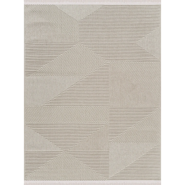 Arya Krem İskandinav Dekoratif Halı