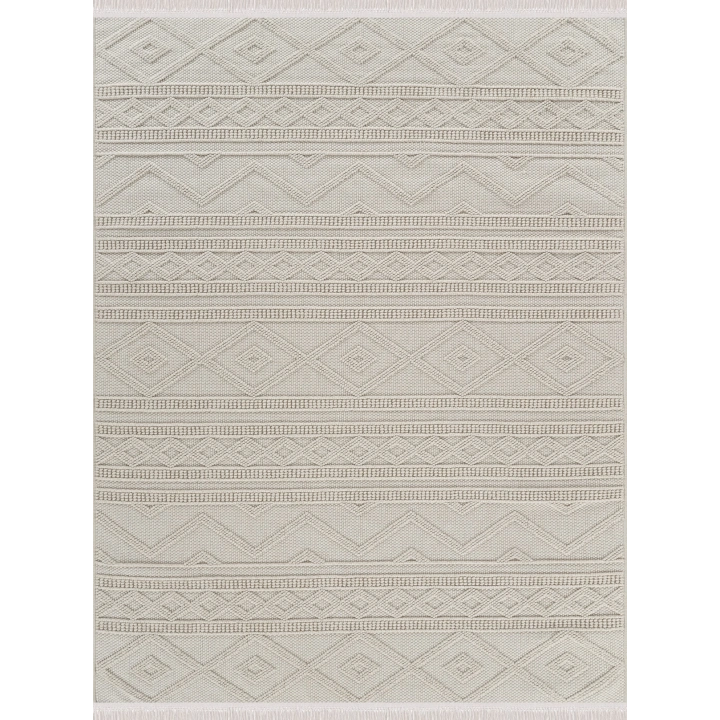 Arya Krem İskandinav Dekoratif Halı