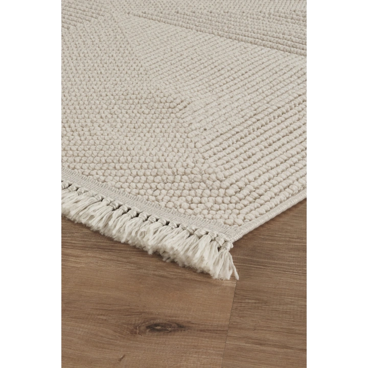 Arya Krem İskandinav Dekoratif Halı