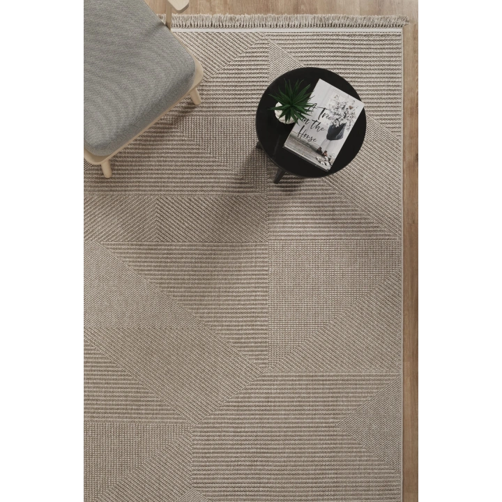 Arya Bej İskandinav Dekoratif Halı