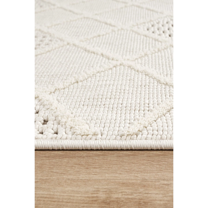 Arya Krem İskandinav Dekoratif Halı