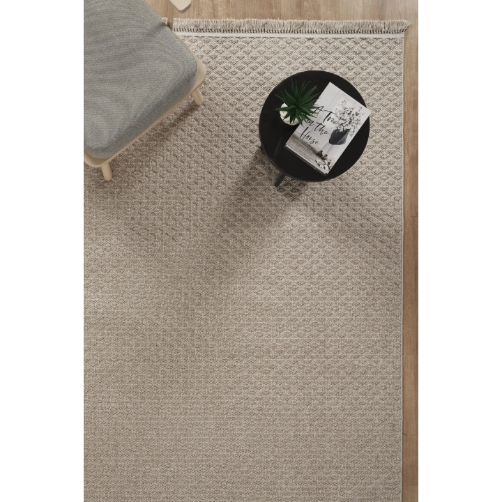 Arya Bej İskandinav Dekoratif Halı